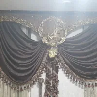 کتیبه سلطنتی بسیار شیک به همراه یلان پرده