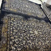 دوعدد فرش 9 متری 1200شانه گل برجسته