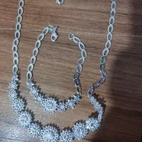 دستبند و گردنبند استیل