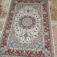 قالی دستبافت ۶متری گل ابریشم