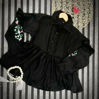 شومیز تونیک محرمی مشکی