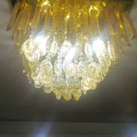لوستر مدرن کریستالی