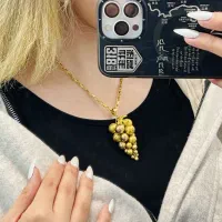 پلاک خوشه انگور طلا