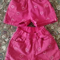 شورتک دخترانه کتان جنس خارجی