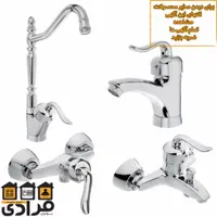 شیرآلات قاجاری ۴عددی،کف قیمت بازار...|مصالح و تجهیزات ساختمان|رشت, گیل|دیوار