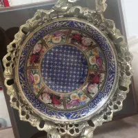 میوه خوری چینی برنز و گلدان برنز|صنایع دستی و سایر لوازم تزئینی|میانه, |دیوار