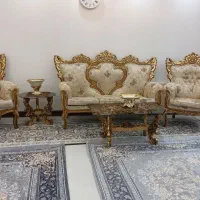 مبل سلطنتی 7نفره میز غذا خوری 4نفره|مبلمان خانگی و میز عسلی|تهران, صاحب الزمان|دیوار