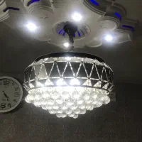 لوستر استیل کریستالی