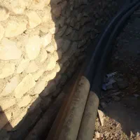 لوله پلی اتیلن ۶اینج شرکتی|مصالح و تجهیزات ساختمان|چرام, |دیوار