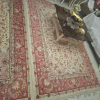 فروش فرش دستباف گل ابریشم کاشان