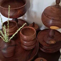ظروف پذیرایی چوبی کهور|ظروف سرو و پذیرایی|تهران, قیام|دیوار