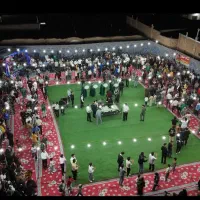 داربست مجالس عروسی دردو طرح مختلف .داربست پدیده