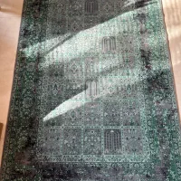 فرش ۴ متری ابریشم پنبه ای(فرش قرن)