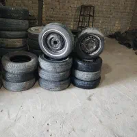 لاستیک دست دوم پراید پژو پیکان|قطعات یدکی و لوازم جانبی|شیراز, ماه فیروزان|دیوار