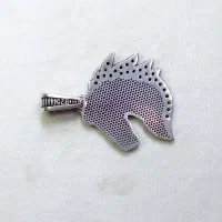 پلاک نقره شرکتی طرح اسب به همراه نگین کاری ریز|جواهرات|اندیشه, اندیشه فاز ۵|دیوار