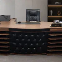 میز مدیریت و صندلی چرخدار
