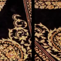 جفت قالیچه ۳ متری ابریشم قم ورساچه|فرش|قم, چهار مردان|دیوار