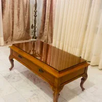 میز جلو مبلی ست با میز تی وی .آینه کنسول راش