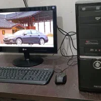 کامپیوترکامل led19 i3 SSD 128G HDD500G Ram8G VGA2G