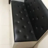 نیمکت انتظار mdf چرمی