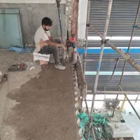 کرگیری سوراخ کاری کاشت میلگرد...