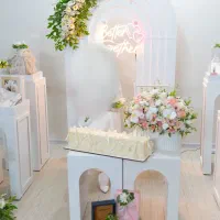 گل آرایی / تشریفات / دیزاین بله برون/ استند/جایگاه|خدمات پذیرایی، مراسم|همدان, |دیوار