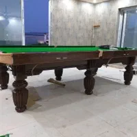 میز بیلیاردچوب روسی کف سنگ