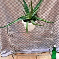 قفسه فلزی استند گل میزmdfتخته لوازم لوله سفید کشی|کتابخانه، شلف، قفسههای دیواری|تبریز, |دیوار