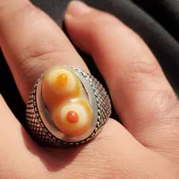 انگشتر نقره باباقوری