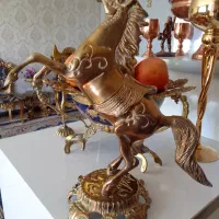 اسب برنز اصل سنگین وزن بسیار شیک تحویل الهیه
