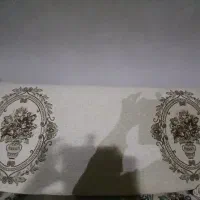 ۴ عدد پشتی کرم رنگ