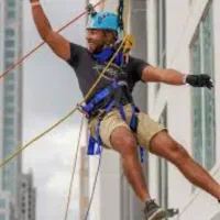 کار باطناب.کار در ارتفاع بدون داربست راپل