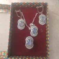 نیم ست نقره|جواهرات|اردبیل, |دیوار