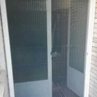 توری ریلی پلیسه آلمینیوم رنگ سفید نو