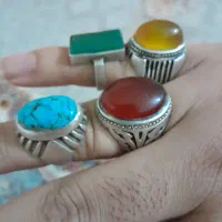 انگشتر نقره عیار بالا قیمت مناسب گرمی ۳۵۰