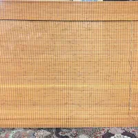 پرده حصیری (بامبو) سالم و تمیز ابعاد بزرگ