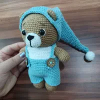 عروسک خرس خوابالو|اسباب‌بازی بچه|کاشان, ولیعصر|دیوار