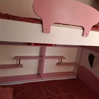 تخت دوطبقه دخترانه|تخت و سرویس خواب|تهران, مقدم|دیوار