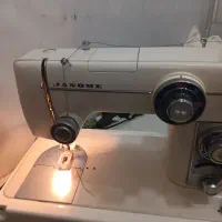 چرخ خیاطی ژانومه 801 کاملا سالم و تمیز
