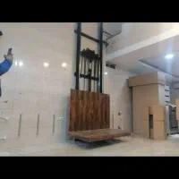 بالابر هیدرولیک بالابر اسانسوری روغنی ریل تی