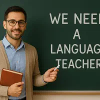 مدرس زبان انگلیسی با تمرکز بر مکالمه آزاد