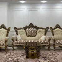 مبل سلطنتی ۹ نفره|مبلمان خانگی و میز عسلی|تهران, خلیج فارس|دیوار