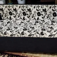 مبل 5نفره تمیزباجنس مخمل وچرم|مبلمان خانگی و میز عسلی|مراغه, |دیوار