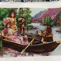 تابلو فرش دستبافت دوعدد