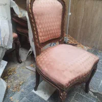 ۴عدد صندلی چوبی استیل