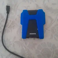 هارد آداتا اکسترنال ۱ ترابایت بسیار سالم باطری ۱۰۰