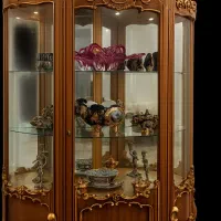 بوفه فرحی تاج سه گل عسلی