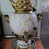 سماور گازی ۶ لیتری تمیز و سالم|سماور، چایساز، قهوهساز|رشت, هلال احمر|دیوار