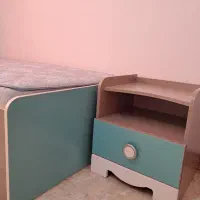 تخت خواب کودک|تخت و سرویس خواب|پرند, فاز ۱|دیوار