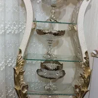 ویترین فایبر گلاس شیری رنگ